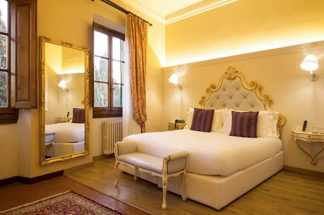 غرفة قياسية بسرير مزدوج، Art Hotel Villa Agape 3/8