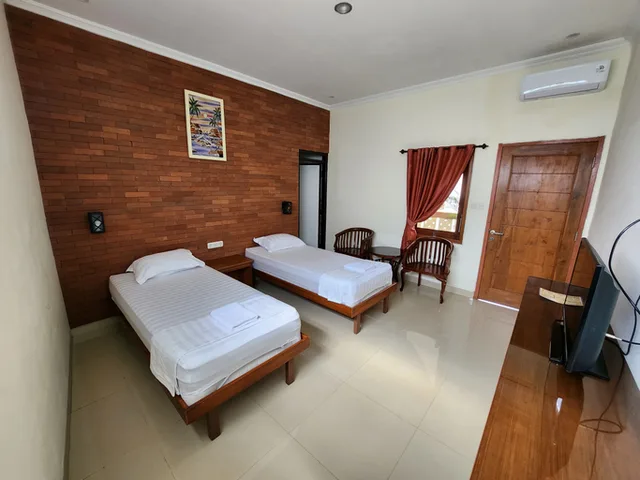 غرفة سوبيريور بسريرين منفصلين، Hotel Diafan Purwodadi 1/2