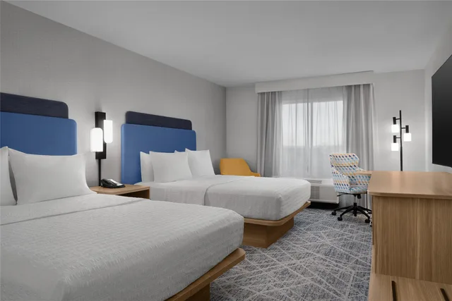 غرفة بسريرين كوين، Hampton Inn And Suites Roswell 1/6