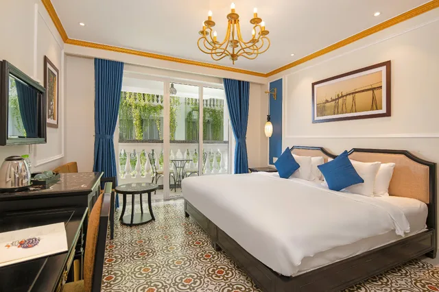غرفة عائلية بغرفتي نوم، Hoi An Blue Sky Boutique Spa 1/2