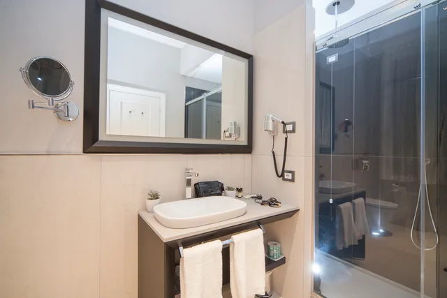 غرفة كلاسيكية مفردة بسرير كينج، Hotel Grande Italia 8/9