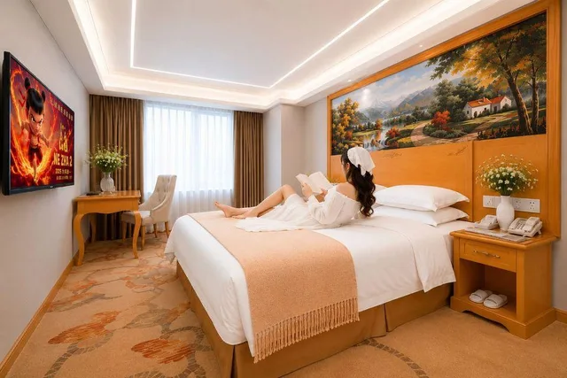 غرفة سوبيريور بسرير مزدوج، Vienna 3 Best Hotel Guangzhou South China Botanica 2/3
