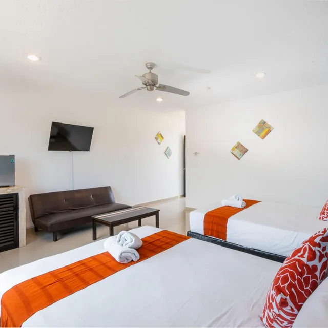 غرفة بسريرين مزدوجين، Hotel Playa Encantada by Kavia 7/10