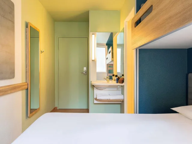غرفة بسرير بطابقين وسرير كوين، Ibis Budget Bordeaux Centre Gare Saint Jean 6/10