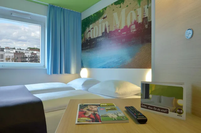 غرفة مفردة بسرير مزدوج، B&B Hotel Hamburg Wandsbek 1/1