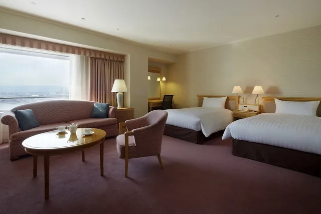 غرفة قياسية ديلوكس بسريرين منفصلين لغير المدخنين، Hotel Agora Regency Osaka Sakai 1/3