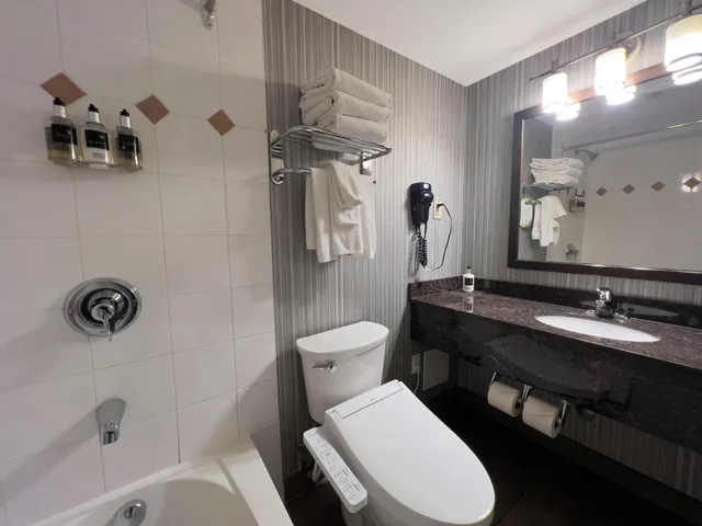 1 Bedroom, Coast, Suite, Queen Bed, Sofa، Coast Calgary Downtown Hotel and Suites by APA 3/4