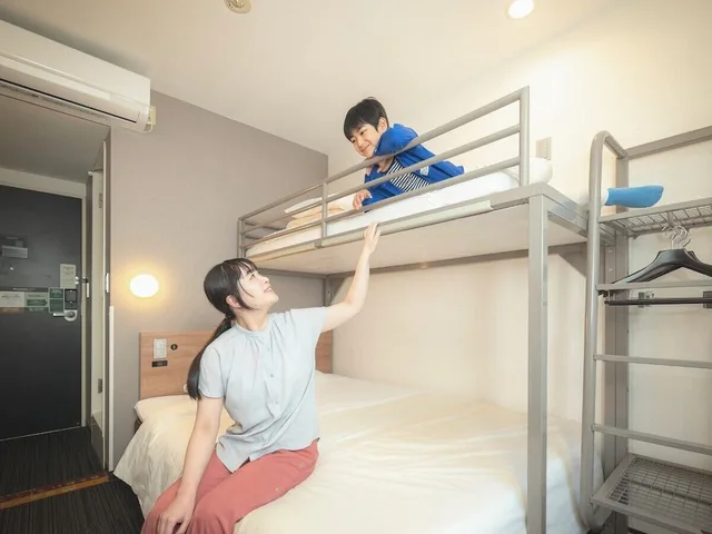 Room, Loft Bed، Super Hotel Kofu Showa Inter 3/5