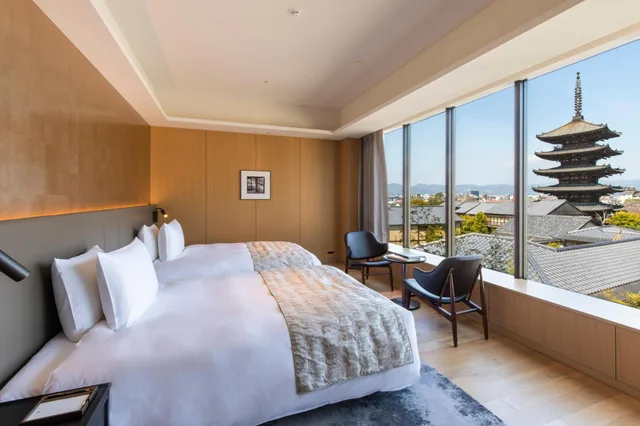 غرفة بريميوم بسريرين منفصلين مع دخول الصالة، The Hotel Seiryu Kyoto Kiyomizu 1/8