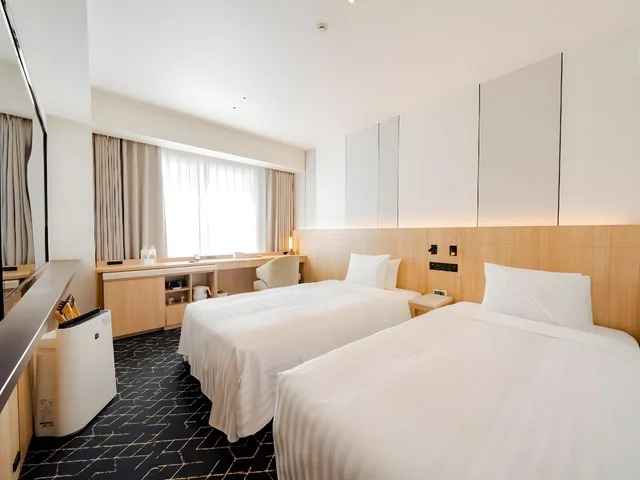 غرفة بسريرين منفصلين تُحدَّد عند الوصول، KEIO PRELIA HOTEL SAPPORO 1/1