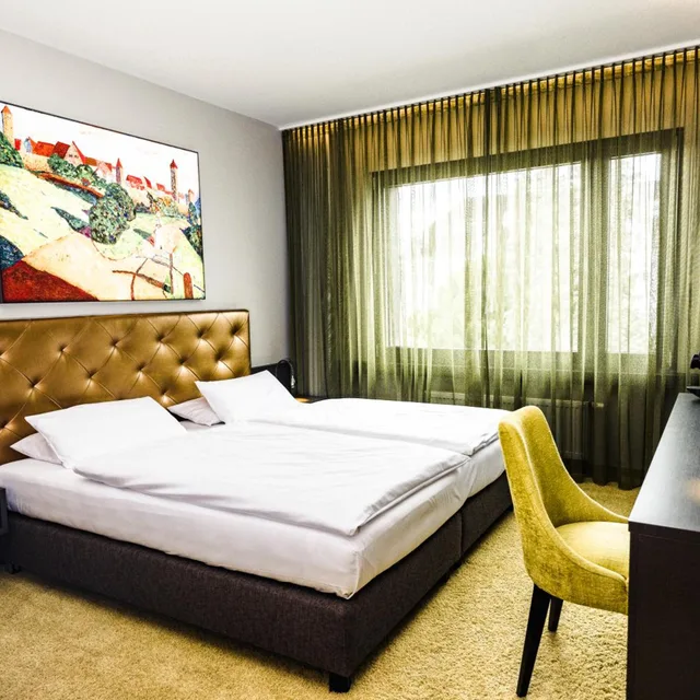 غرفة كومفورت بسرير مزدوج، Hotel Der Blaue Reiter 1/5