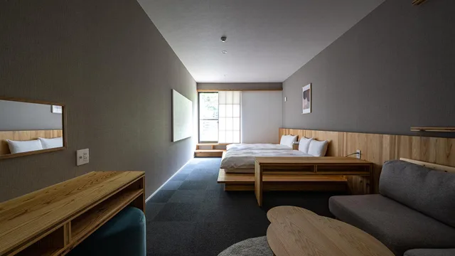 غرفة ديلوكس بسريرين منفصلين، Beppu Hotel Negura 1/1