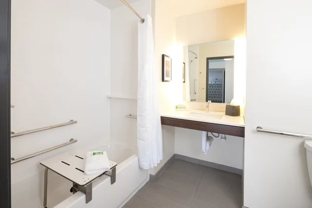 1 Bedroom, Suite, King Bed, Accessible, Holiday Inn Kalamazoo West 3/4