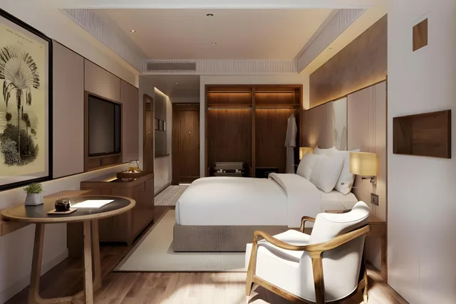 غرفة بريميير بسرير مزدوج، Nesta Hoi An Resort and Spa 1/2