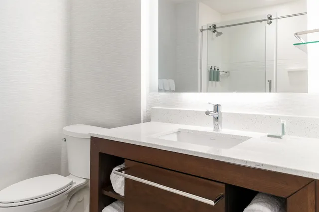 غرفة بسريرين كوين مع أريكة، Residence Inn by Marriott Anaheim Brea 2/2