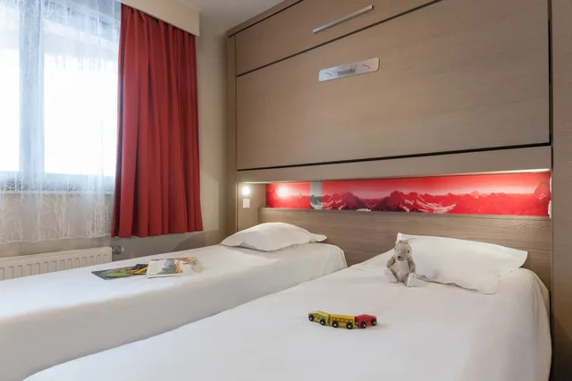 شقة بسريرين منفصلين بشرفة بغرفة نوم واحدة مع أريكة، Pierre and Vacances Residence Atria-Crozats 1/6