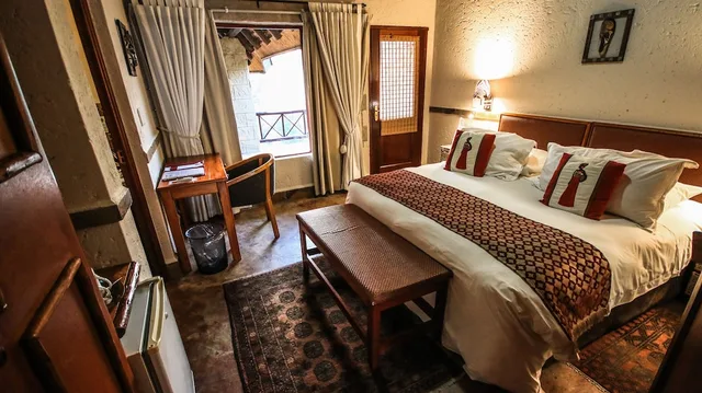 جناح فاخر بسريرين منفصلين، Grand Kruger Lodge And Spa 4/5
