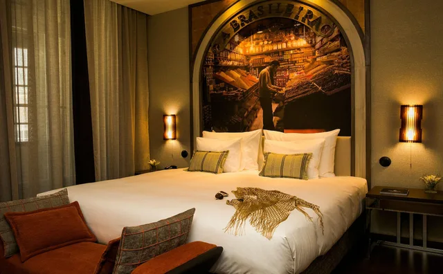 غرفة تنفيذية غراند بسرير كينج بإطلالة، Pestana Porto A Brasileria 1/10