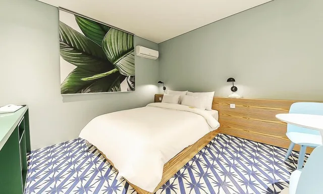 غرفة ديلوكس بسرير مزدوج، Hotel Good Choice Chungjangro 3/5