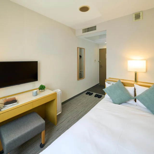 غرفة بسرير نصف مزدوج، Hotel Resol Machida 1/3