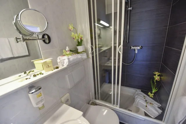 جناح جونيور بسرير كينج بإطلالة على الحديقة، Atrium Hotel Amadeus 8/10