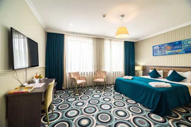جناح فاخر بسرير مزدوج للمدخنين، Mildom Hotel 1/5
