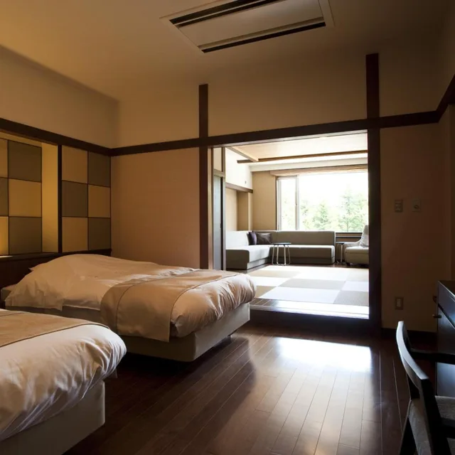 غرفة بأرضية تاتامي، Lake Shikotsu Tsuruga Resort Spa Mizu No Uta 5/9