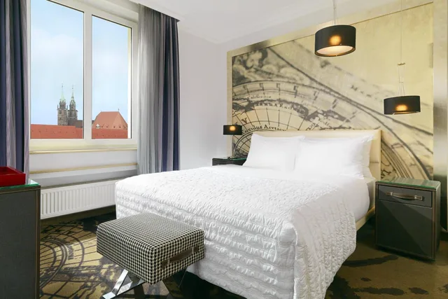 غرفة صغيرة مزدوجة، Le Meridien Grand Hotel Nurnberg 3/10