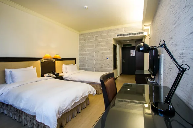 غرفة بسريرين منفصلين، Huang Shin Business Hotel - Shan Ah Branch 1/2