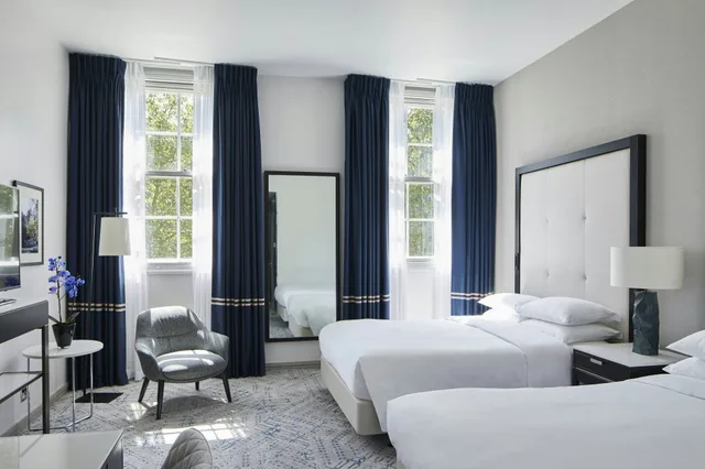 غرفة بسرير مزدوج، Marriott London Hotel Grosvenor Square 1/2