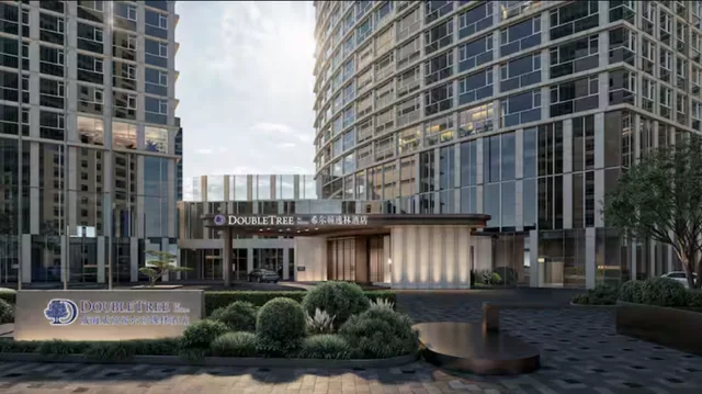 جناح رئاسي بسرير كينج بإطلالة على البحر، DoubleTree by Hilton Weihai, China 1/1
