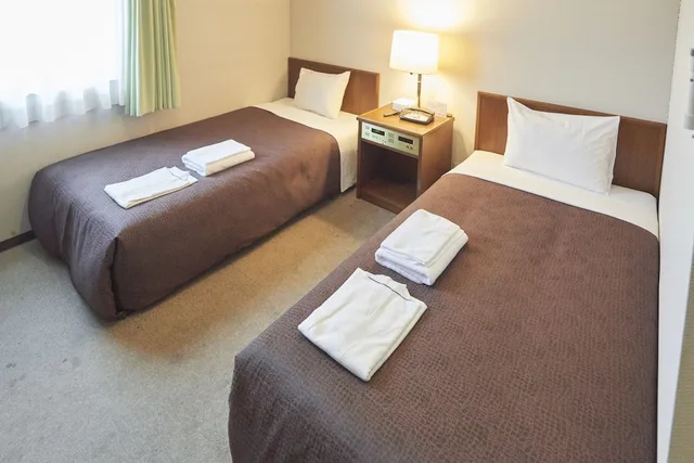 غرفة بسريرين منفصلين، Hotel Select Inn Mishima 1/2