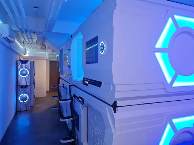 Capsule, Queen Bed، Galaxy Pods Capsule Hotel Boat Quay 8/10