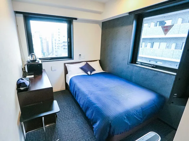 Semi Room, Single, Semi Double Bed، Hotel Livemax Tokyo Shintomicho 1/2