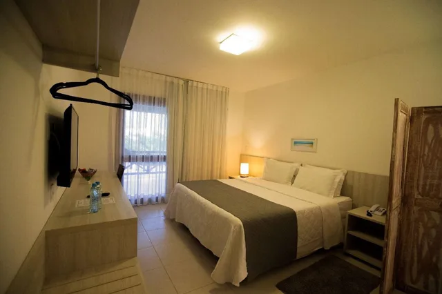 غرفة ديلوكس بسرير مزدوج أو سريرين منفصلين بإطلالة على الحديقة، Viva Barra Hotel Pousada 1/3