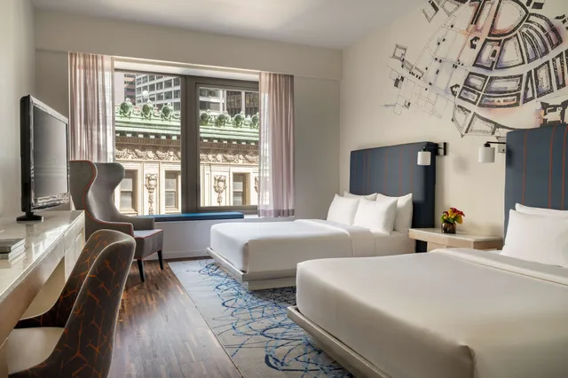 غرفة بسريرين مزدوجين، Hyatt Centric Wall Street New York (ex Andaz Wall Street) 2/3