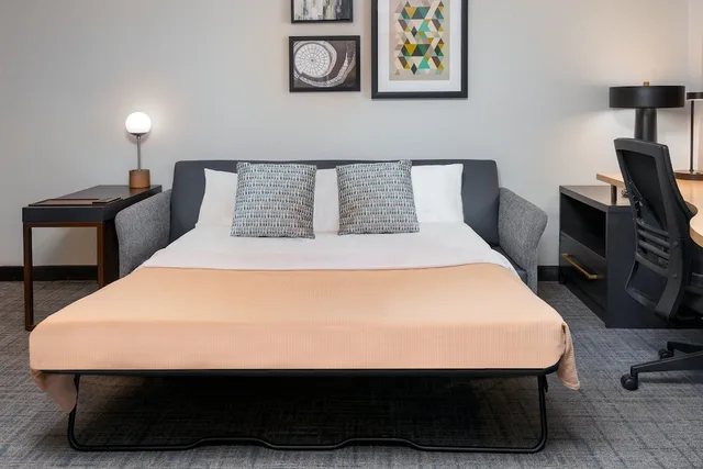 استوديو بسرير كينج مع أريكة، Residence Inn by Marriott Greenville-Spartanburg Airport 3/6