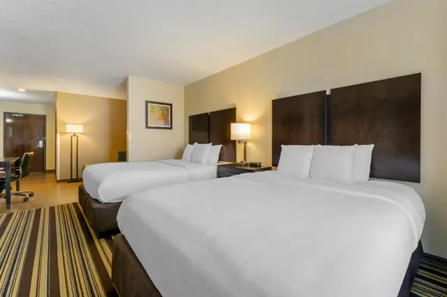 Room, Quadruple, Queen Bed, Accessible, Comfort Inn & Suites Triadelphia - Wheeling 2/3