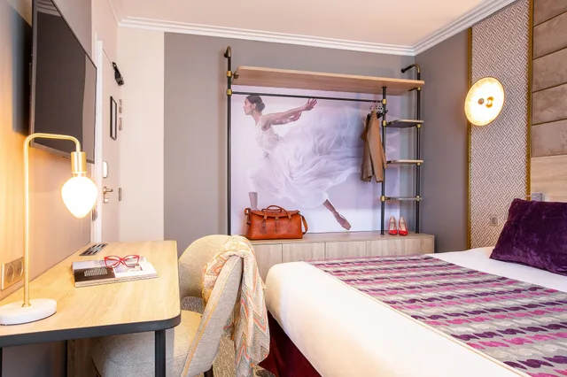 غرفة كلاسيكية ديلوكس، Hotel Nude Paris - Color Vision 10/10