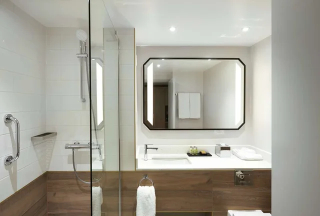 غرفة تنفيذية بسرير كينج مع أريكة بحوض استحمام، Hilton Cobham 3/4