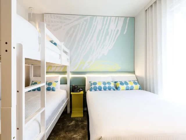 غرفة عائلية بسرير مزدوج وسرير بطابقين، Ibis Styles East Perth 1/17