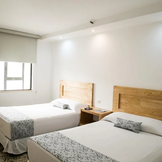 غرفة بسرير مزدوج أو سريرين منفصلين، Hotel 500 5/10