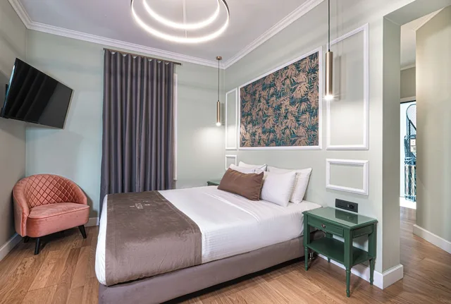 Roof Top, Premium, Queen Bed, Partial Acropolis View, Belle Epoque Suites Athens 2/7