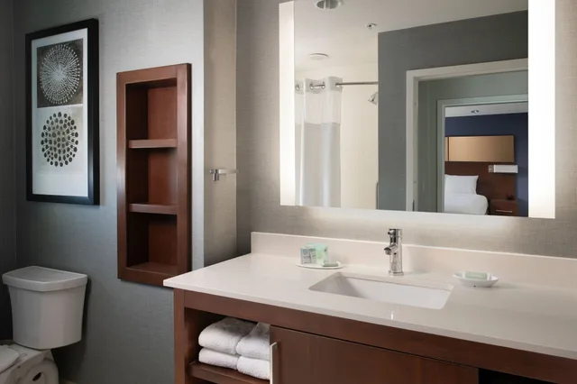 جناح بسرير كينج بغرفة نوم واحدة مع أريكة لذوي الإعاقة، Residence Inn By Marriott Texarkana 3/3