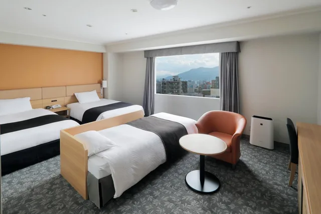 Superior, Twin Beds, with Extra Bed, Smoking, Sapporo Excel Hotel Tokyu 1/4