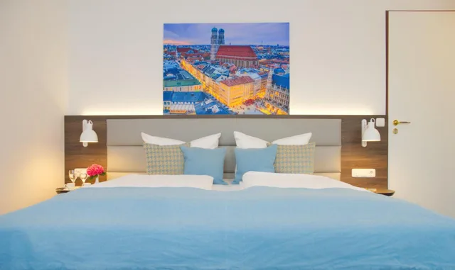 غرفة ديلوكس بسرير كينج، Hotel Isarblu 1/1