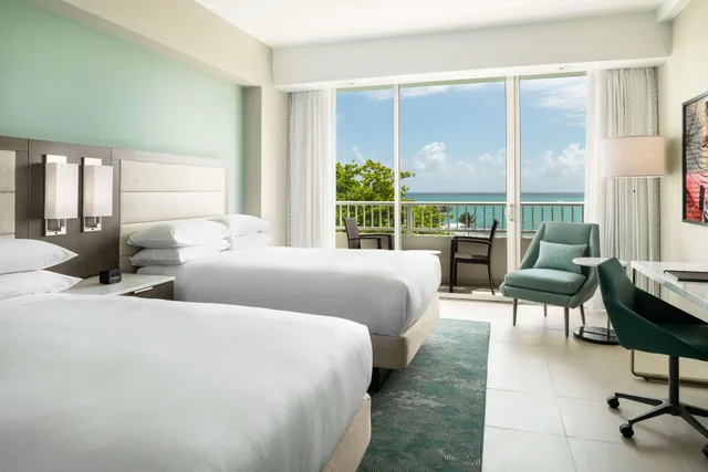 غرفة بريميير عائلية بغرفتي نوم، Caribe Hilton 2/4