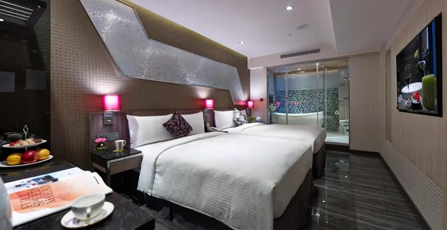 غرفة رباعية بسريرين مزدوجين، Beauty Hotels Taipei - Hotel Bfun 2/2