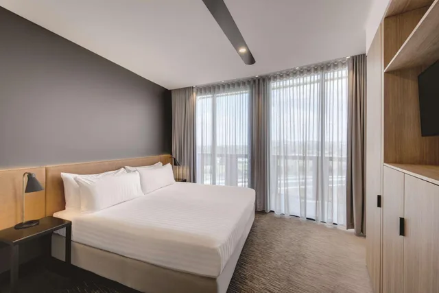 شقة بسرير فردي بغرفتي نوم، Vibe Hotel Canberra Airport 1/4