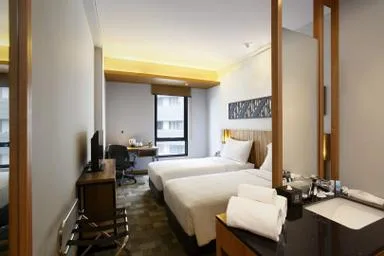 غرفة سوبيريور بسريرين منفصلين للمدخنين، Batiqa Hotel Jababeka 1/1